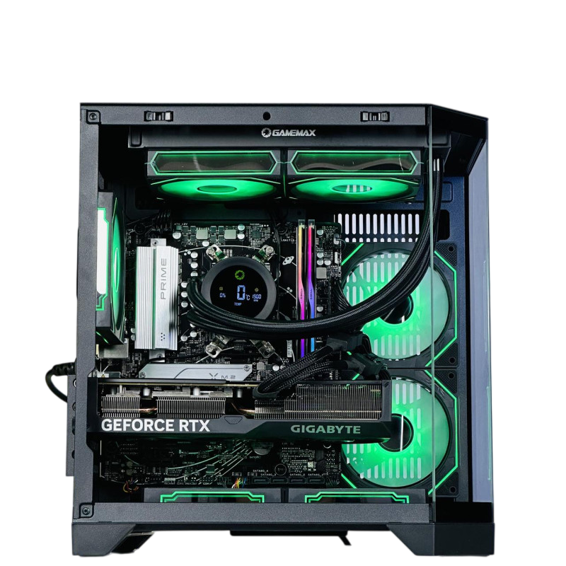 Игровой ПК компьютер CRYSTAL Ryzen 7 8700F/RTX 5070 12GB