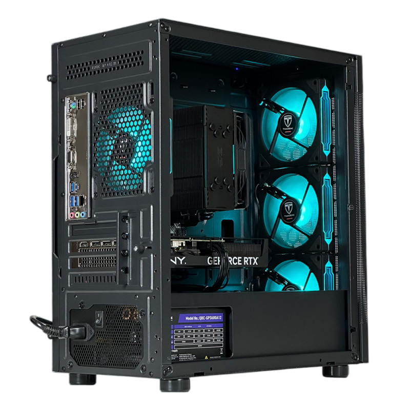 Ігровий комп'ютер Ryzen 5 5600 / RTX 3060 12GB / RAM 32GB / SSD 1000GB "CUBERPUNK PASSAGE"