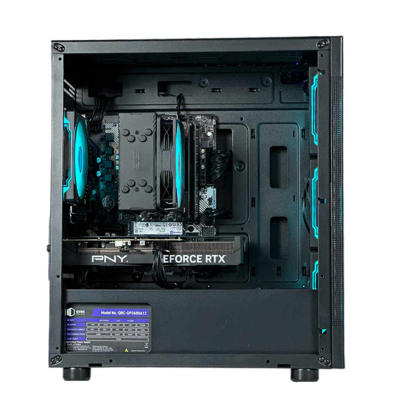 Ігровий комп'ютер Ryzen 5 5600 / RTX 3060 12GB / RAM 32GB / SSD 1000GB "CUBERPUNK PASSAGE"