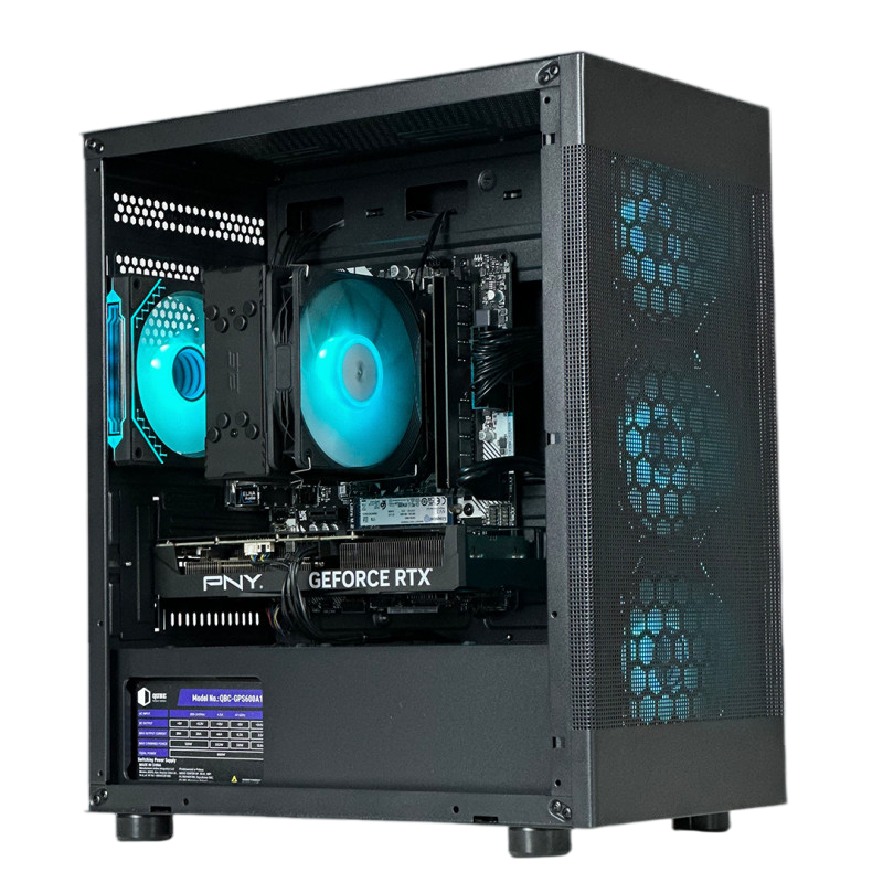 Ігровий комп'ютер Ryzen 5 5600 / RTX 3060 12GB / RAM 32GB / SSD 1000GB "CUBERPUNK PASSAGE"