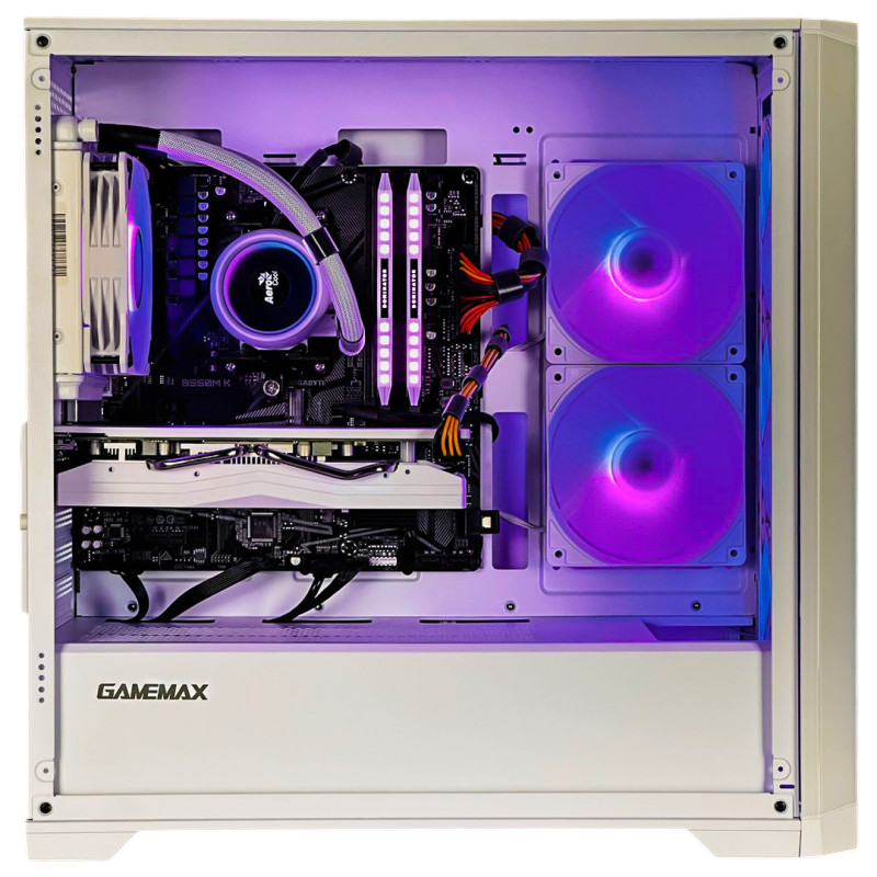 Игровой компьютер Ryzen 5 5600/RX 5700XT 8GB "CYBERPUNK ULTRA WHITE"