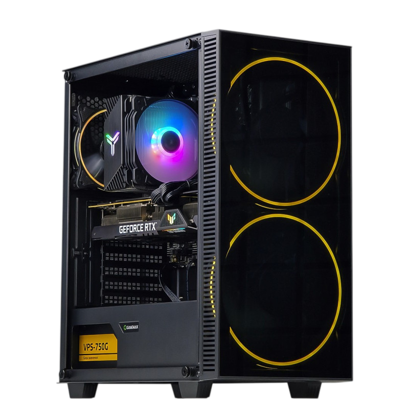 Ігровий ПК комп'ютер  AMD  RYZEN 7 5700X | 5060 TI 16GB "GOLD"