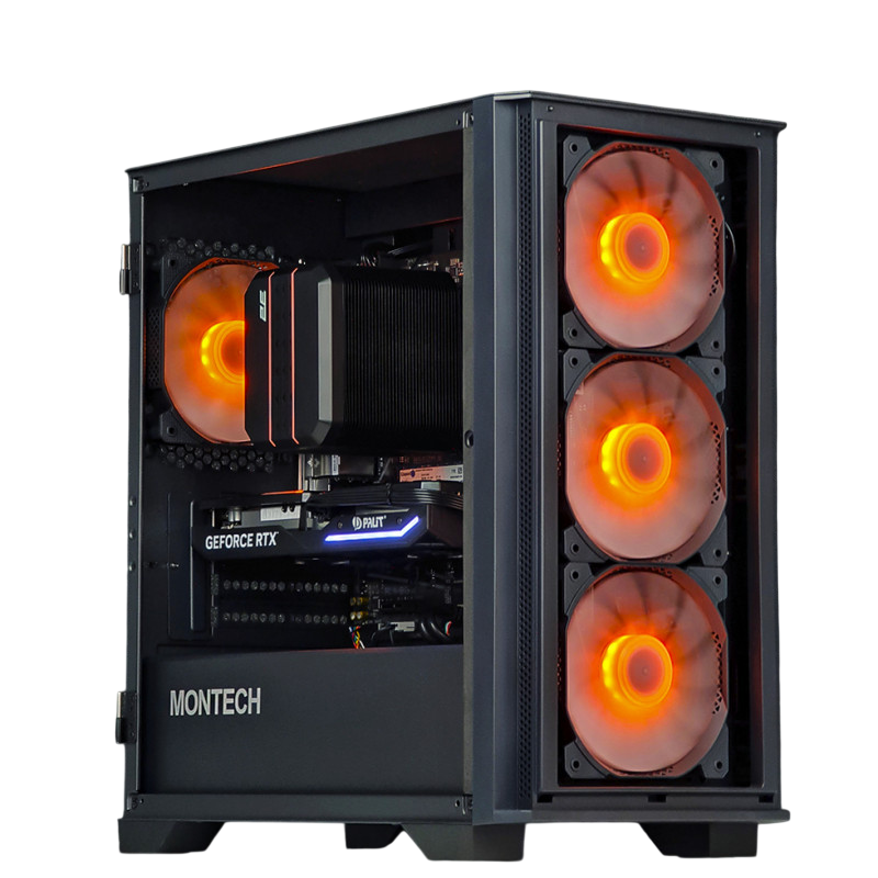 Игровой Компьютер - Ryzen 5 7500F/RTX 5050 8GB "MONTECH"