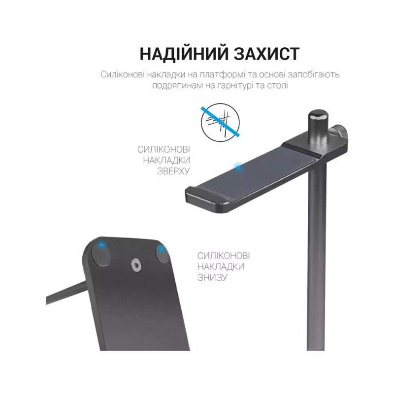 Подставка для гарнитуры OfficePro Aluminum Alloys Grey (LS350G)