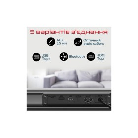 Акустическая система Promate StreamBar-30 Black (streambar-30.black)