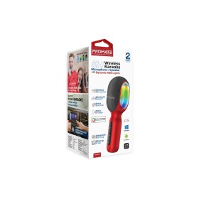 Микрофон Promate VocalMic Bluetooth 2 x AUX LED Red (vocalmic.red)