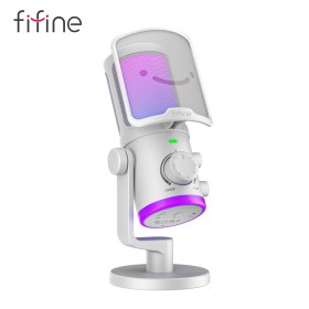 Микрофон Fifine AM6W USB White (AM6W)