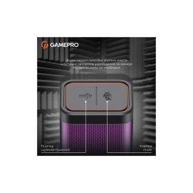 Микрофон GamePro Genesis X-Arctic USB (UGM117B)