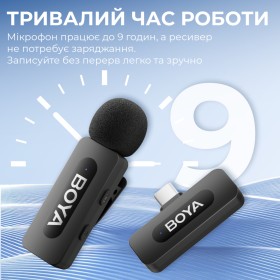 Микрофон Boya BY-V20 Type-C Black (BY-V20)