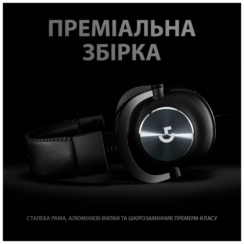 Наушники Logitech G PRO X Gaming Headset Black (981-000818)