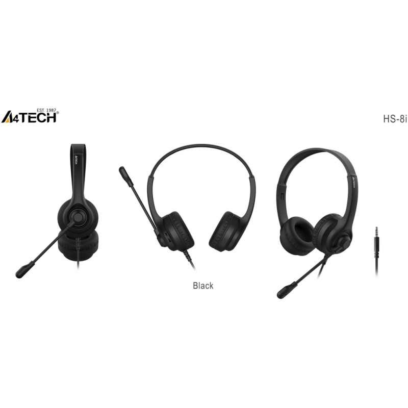 Наушники A4Tech HS-8i Black (4711421982573)