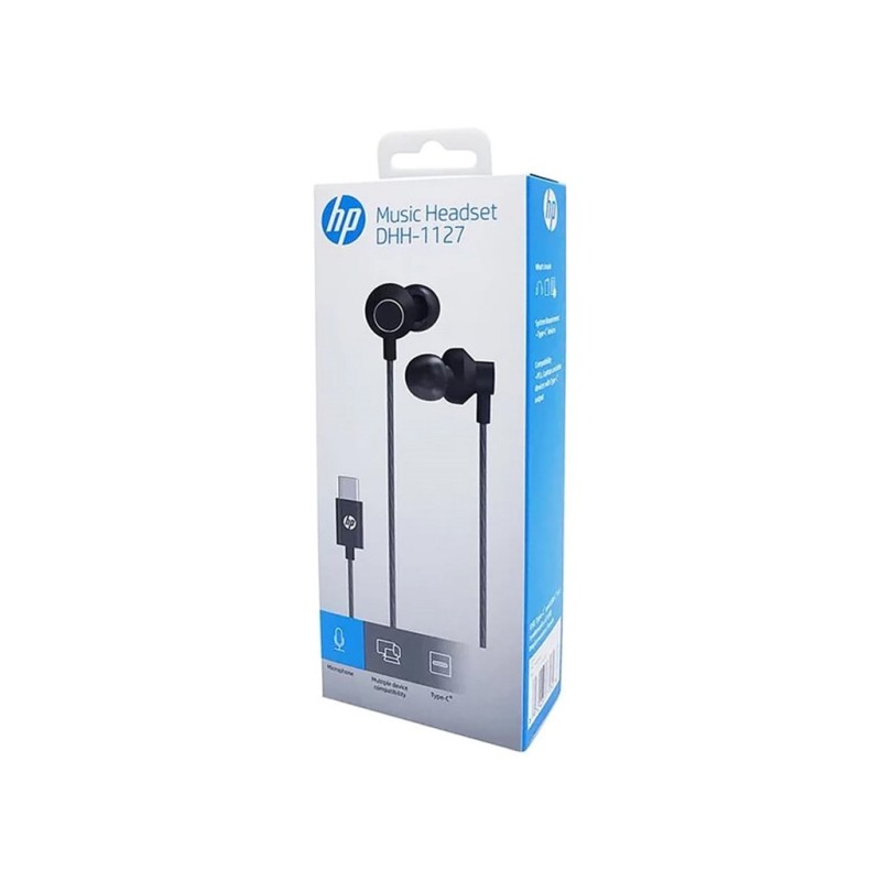 Наушники HP DHH-1127 Type-C Black (DHH-1127C-BK)