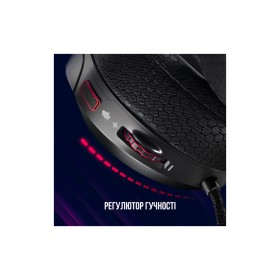 Наушники Lorgar Kaya 360 USB Black (LRG-GHS360)