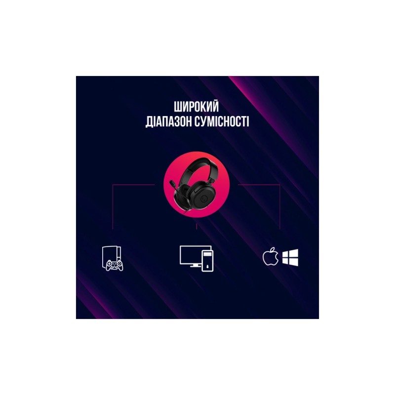 Наушники Lorgar Kaya 360 USB Black (LRG-GHS360)