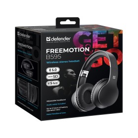 Наушники Defender FreeMotion B595 Bluetooth Black (63595)