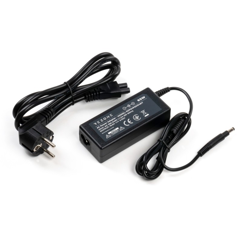Блок питания к ноутбуку Rezone HP 65W 19.5V 3.33А 4.8*1.7 long (RZPSHP65194817)