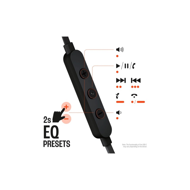 Наушники JBL Tune 305C USB-C Black (JBLT305CBLK)