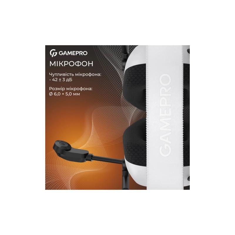 Наушники GamePro Genesis Mercury Pro 3-Mode White (HSW120W)