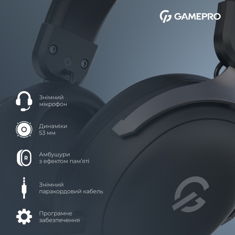 Наушники GamePro Asgard Freya Black (HS145B)