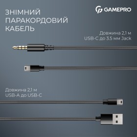 Наушники GamePro Asgard Freya Black (HS145B)