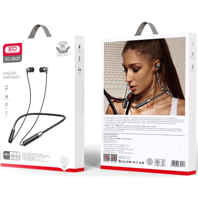 Наушники XO BS33 Black (BS33.black)