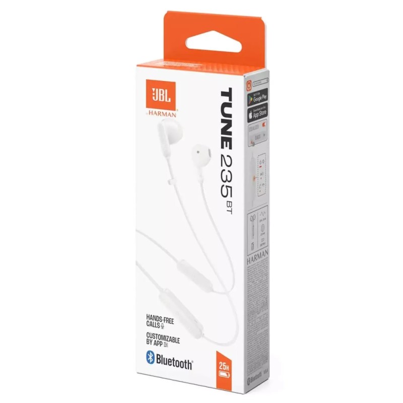Наушники JBL Tune 235BT White (JBLT235BTWHT)
