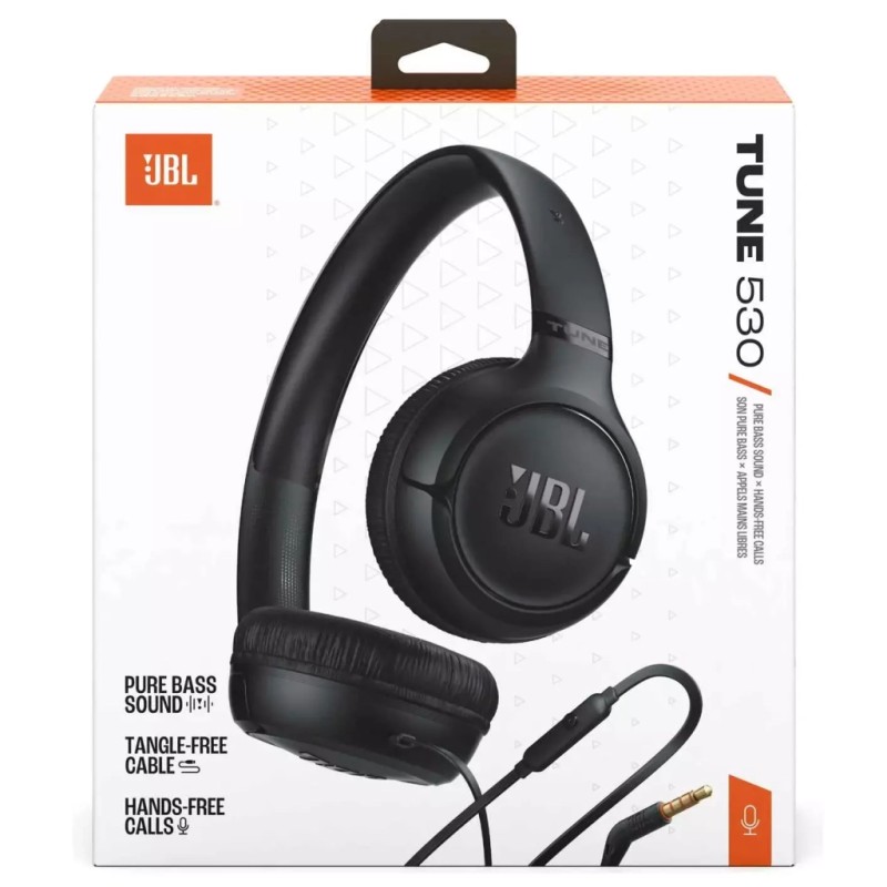 Наушники JBL Tune 530 Black (JBLT530BLK)