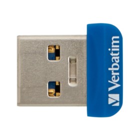 USB флеш накопитель Verbatim 64GB Store 'n' Stay NANO Blue USB 3.2 (98711)