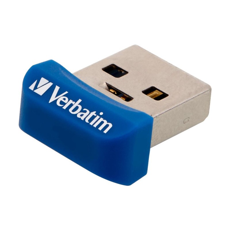 USB флеш накопитель Verbatim 16GB Store 'n' Stay NANO Blue USB 3.0 (98709)