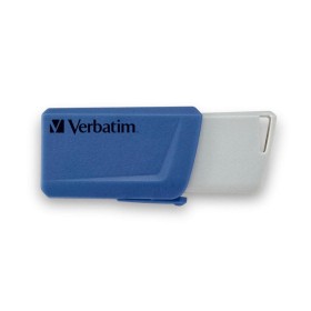 USB флеш накопитель Verbatim 2x32GB Store 'n' Click Red/Blue USB 3.2 (49308)