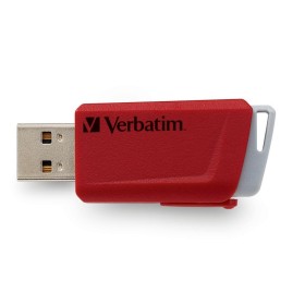 USB флеш накопитель Verbatim 2x32GB Store 'n' Click Red/Blue USB 3.2 (49308)