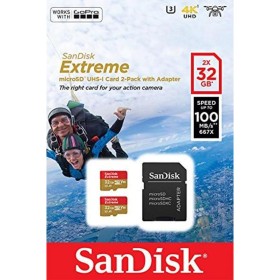Карта памяти SanDisk 32GB microSD class 10 UHS-I U3 V30 A1 Extreme (SDSQXAF-032G-GN6AT)