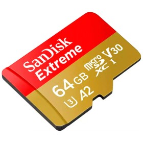 Карта памяти SanDisk 64GB microSD class 10 UHS-I Extreme For Action Cams and Dro