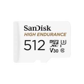 Карта памяти SanDisk 512GB microSDXC High Endurance UHS-I U3 V30 + SD adapter