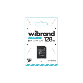 Карта памяти Wibrand 128GB mictoSD class 10 UHS-I U3 (WICDHU3/128GB-A)