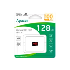 Карта памяти Apacer 128GB microSD class 10 UHS-I V10 A1 (AP128GMCSX10UB-RA)