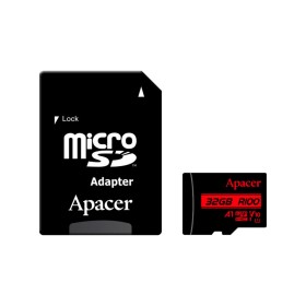 Карта памяти Apacer 32GB microSD class 10 UHS-I V10 A1 (AP32GMCSH10UB-R)