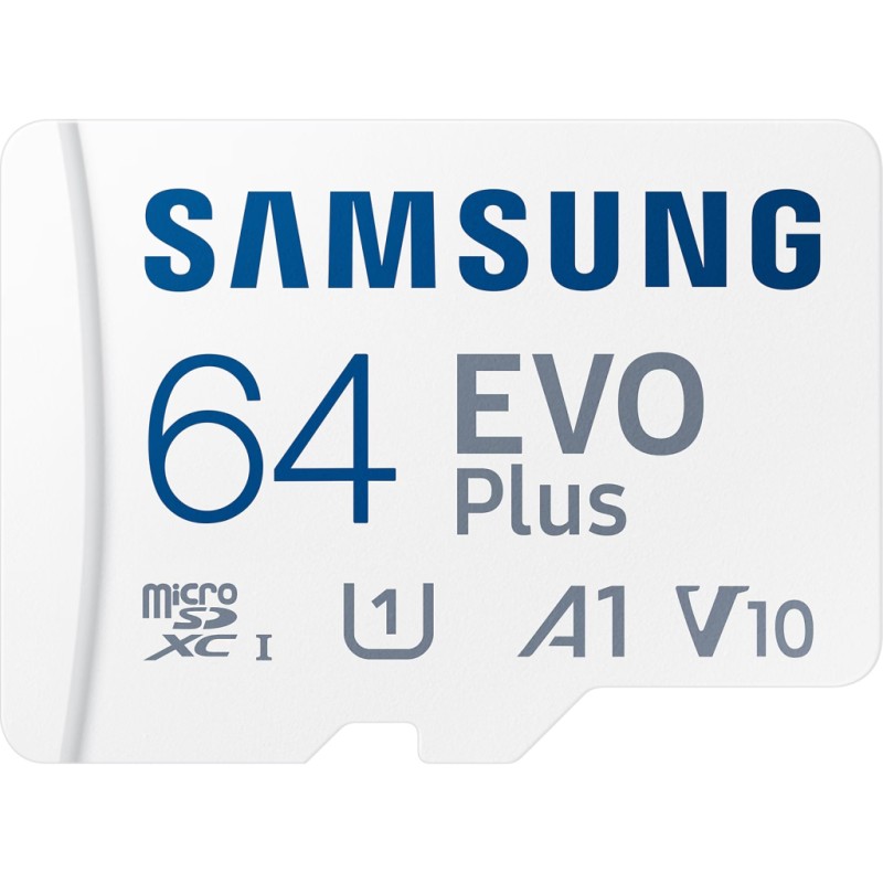 Карта памяти Samsung 64GB microSD class 10 UHS-I U3 V30 A1 EVO Plus (MB-MC64SA/EU)