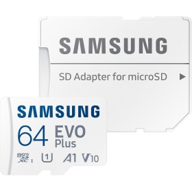 Карта памяти Samsung 64GB microSD class 10 UHS-I U3 V30 A1 EVO Plus (MB-MC64SA/EU)