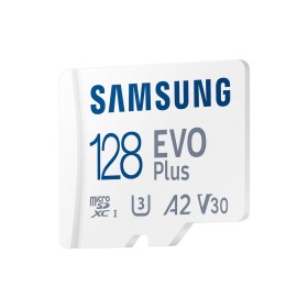 Карта памяти Samsung 128 GB microSDXC Class 10 UHS-I U3 V30 A2 EVO Plus+SD Adapte