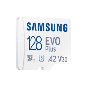 Карта памяти Samsung 128 GB microSDXC Class 10 UHS-I U3 V30 A2 EVO Plus+SD Adapte