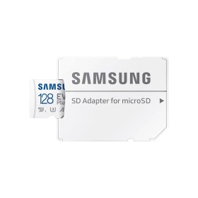 Карта памяти Samsung 128 GB microSDXC Class 10 UHS-I U3 V30 A2 EVO Plus+SD Adapte