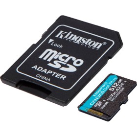 Карта памяти Kingston 512GB microSDXC сlass 10 UHS-I U3 V30 A2 Canvas Go Plus G4