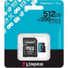 Карта памяти Kingston 512GB microSDXC сlass 10 UHS-I U3 V30 A2 Canvas Go Plus G4