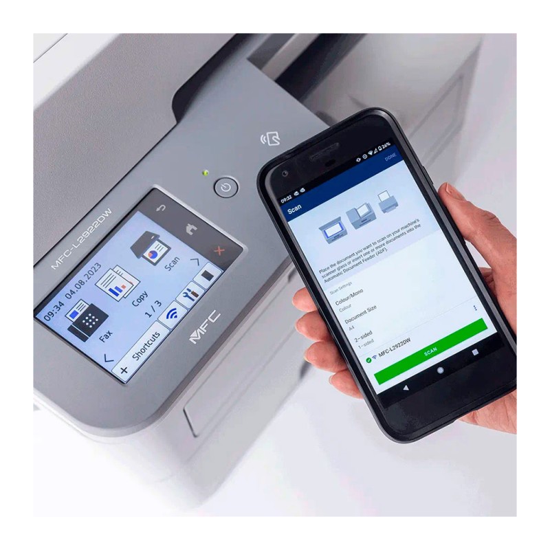 Многофункциональное устройство Brother MFCL2922DWYJ1