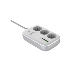 Мережевий фільтр живлення LDNIO SEW3452 WiFi 3роз 3USB/1Type-C (SEW3452)