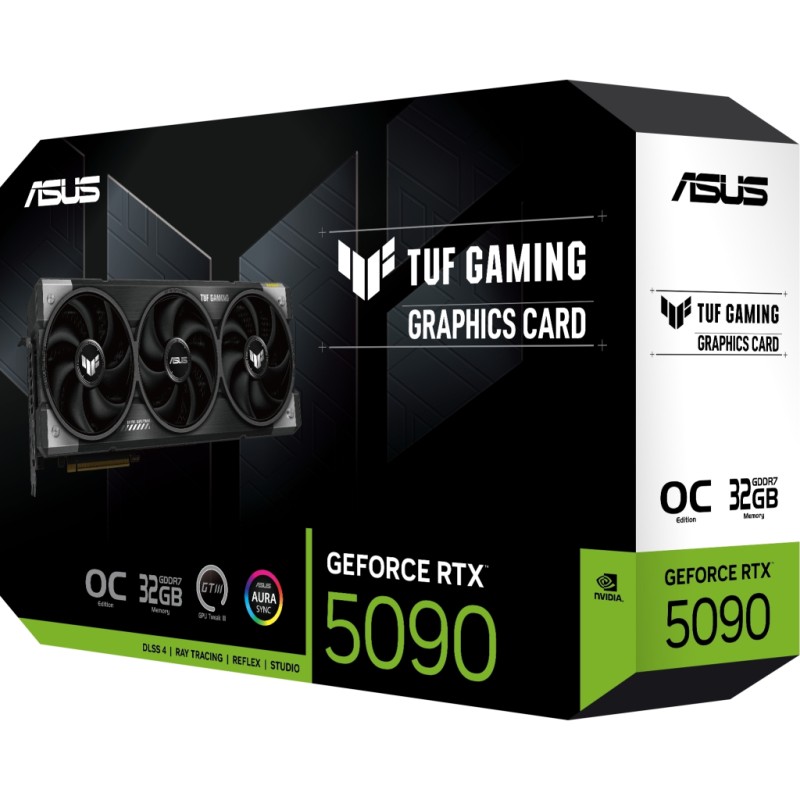 Видеокарта ASUS GeForce RTX5090 32GB TUF OC GAMING (TUF-RTX5090-O32G-GAMING)