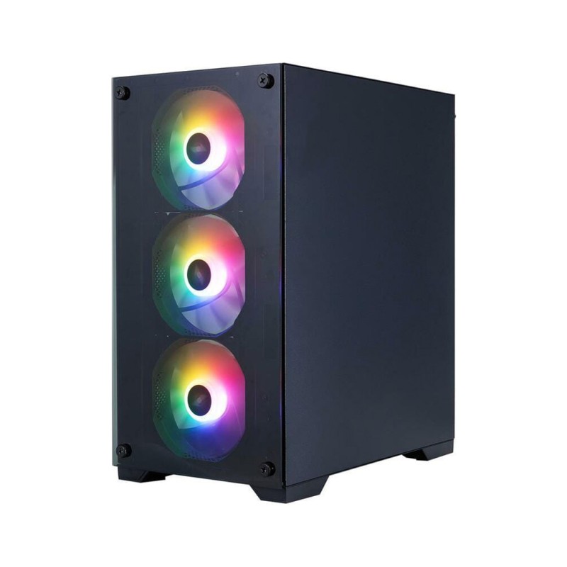 Корпус для ПК 1stPlayer X2-M-BK-4F7