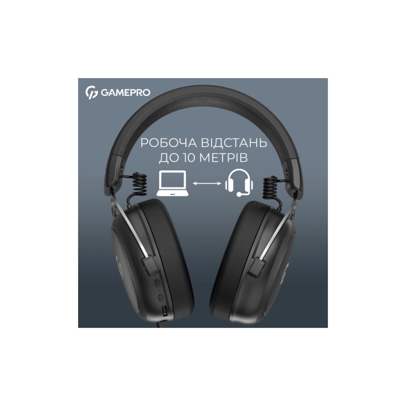 Навушники GamePro Asgard Skald 4-Mode Black (HSW160B)