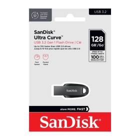 USB флеш накопитель SanDisk 32GB Ultra Curve Black USB 3.2 (SDCZ550-032G-G46)